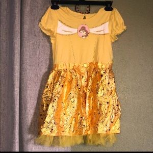 Belle Disney Princess Dress with head band